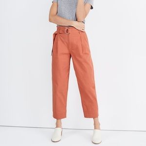 Madewell Tapered Paperbag Pants